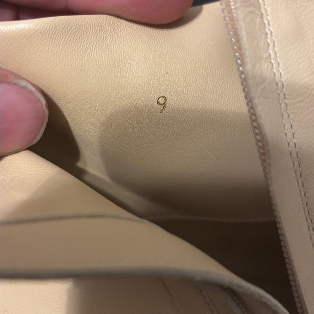 Everlane Pale Yellow Leather Ankle Booties with Side Zip - Picture 8 of 8